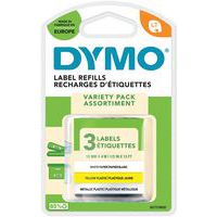 Zelfklevend etiketten LetraTag - set van 3 tapes - Dymo