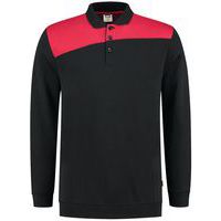 Sweat Col polo Bicolore Coutures - TRICORP WORKWEAR