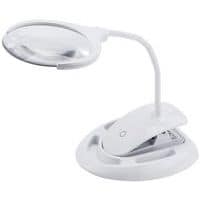 Lampe loupe circulaire fluo Manutan - 1000 lm - Grossissement 1.75