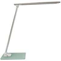 Led-bureaulamp Poppy wit/metaalgrijs - Unilux