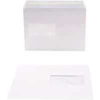 Enveloppes 162x229 90g auto adhésives fenêtre 45