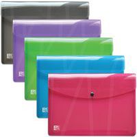 Chemises pochette hawaï A4 - Lot de 12x5 - Oxford