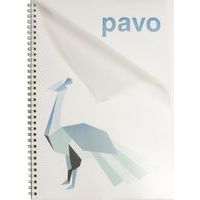 Couverture de reliure PP A4 transparente - Pavo