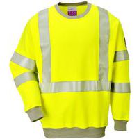 Sweatshirt résistant flamme haute visiblité FR72 - Portwest