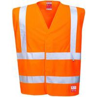 Vest Antistatisch en vlamvertragend Hi-Vis FR71 Oranje Portwest