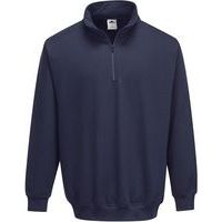 Sweatshirt met rits Sorrento Blauw B309 Portwest