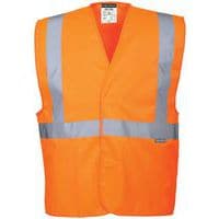 Gilet haute-visibilité 1 bande & baudrier C472 - Portwest