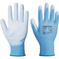 Handschoen PU Palm Blauw A120 Portwest