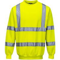 Sweatshirt Hi-Vis B303 Geel Portwest