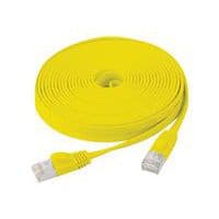 Cordon réseau RJ45 plat CAT 6 U FTP SNG jaune