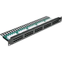 Panneau de brassage rackable 19 pouces pour téléphonie 50 ports