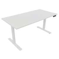 Bureau elektrisch met melamine blad 160 cm Axel 2 - EoL