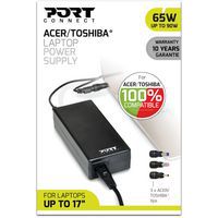 Voeding 65 W voor laptop Acer, Toshiba - Port Connect