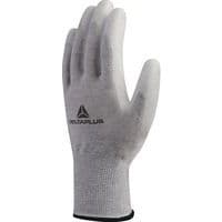 Gants antistatique tricot polyester carbone paume enduite PU