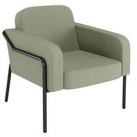 Fauteuil Medso voor binnen met ronde rugleuning - Maat L - Meet by Paperflow