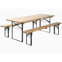 Ensemble de brasserie pliable avec table - Veba