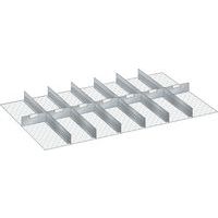 Set-indelingsmateriaal 64x36E (bxdxh) 1088x612x150 mm - Lista