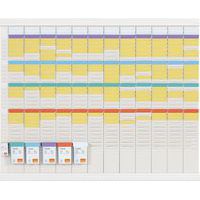 Jaarplanning T-Kaart kit - Wit - Nobo