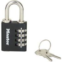 Cijferslot met noodsleutel 7641EURDBLK - Master Lock