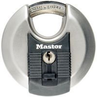 Sleutelhangslot van rvs Excell, rond, M50EURDCC - Master Lock