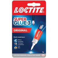 Cyanoacrylaatlijm Super Glue 3 - vloeibaar - 3 g - Loctite