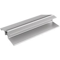 Bordure profilé aluminium pour caillebotis Vynagrip - Plastex