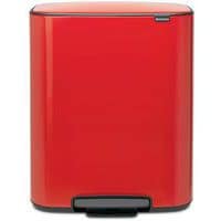 Pedaalemmer Bo 2 x 30 liter rood_Brabantia