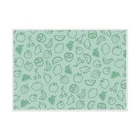 Placemat Fruit Abstract groen