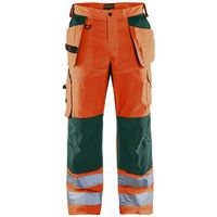 Pantalon aéré haute-visibilité à stretch orange fluo vert - Blåkläder