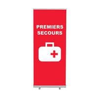 Roll-Banner Budget 85-200 Ensemble Complet Premiers Secours - Showdown Displays