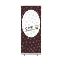 Roll-Banner Budget 85-200 Ensemble Complet Cafe a Emporter - Showdown Displays