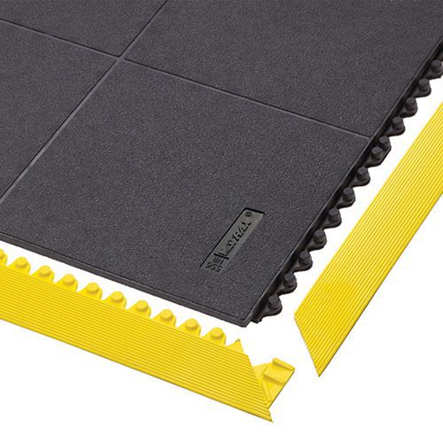 Modulaire mat Cushion Ease Solid™ nitrile 656S - zwart- Notrax