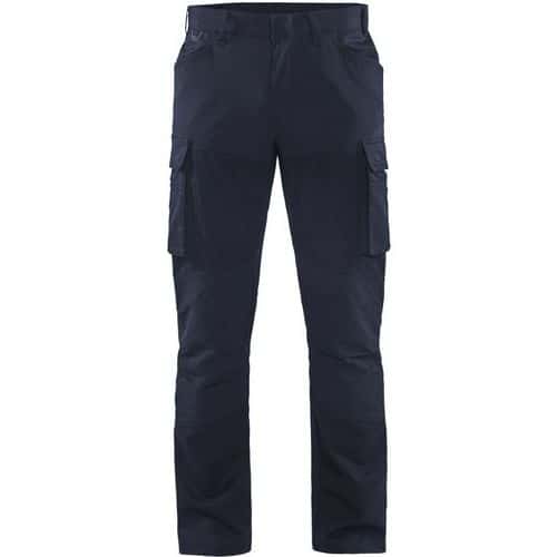 Pantalon maintenance stretch 2D bleu foncé - Blåkläder