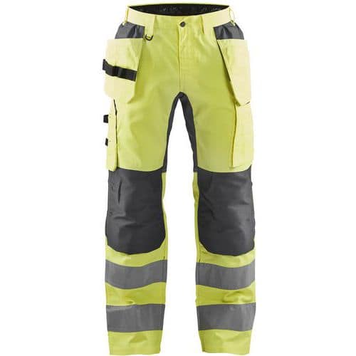 High Vis broek met stretch - Blåkläder