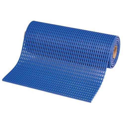 Caillebotis PVC antibactérien Akwadek L 60 - Bleu - Notrax