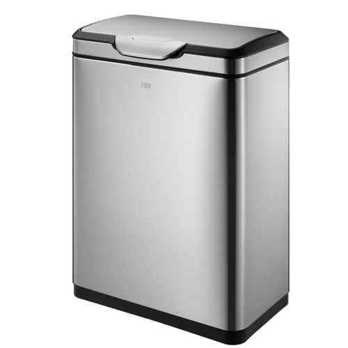 Poubelle tri sélectif  Touch Pro 20+20 L, EKO inox