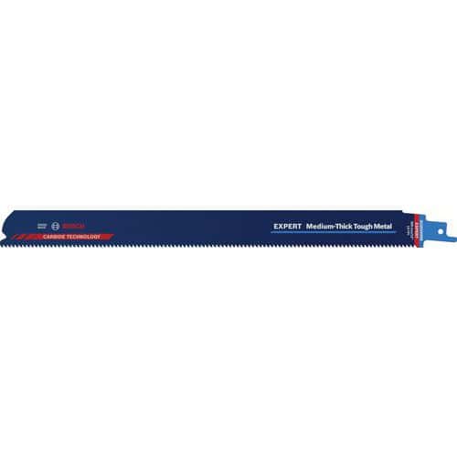 Lame scie sabre Expert carbure précision S1255HHM - Bosch