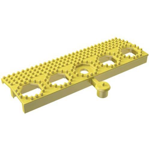 Bordure PVC connexion mâle - Plastex Lok