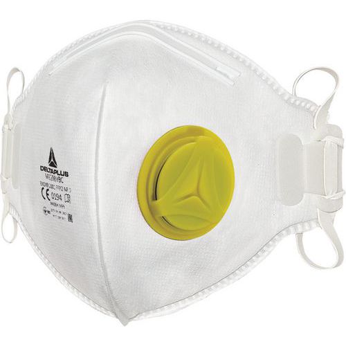 Masque facial FFP2 avec valve - Delta Plus