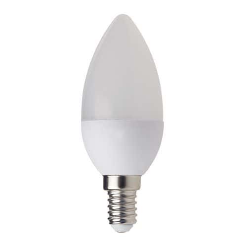 Ampoule Led Smd olive C37 6W culot culot E14 - VELAMP