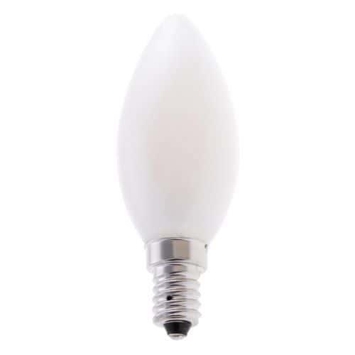 Ampoule à filament LED Opal olive C35 4W culot E14 - VELAMP