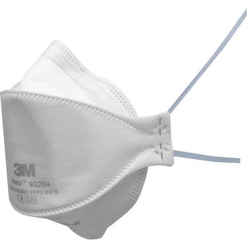 Masque antipoussières Aura™ FFP2 sans soupape série 9320 - 3M