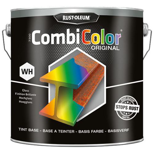 Roestwerende primer en afwerklak Combicolor - 0,75 l en 2,5 l - Rust-Oleum.