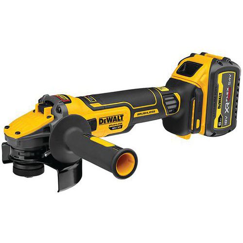 Meuleuse 125 mm XR 18V ADVANTAGE 6Ah - DeWalt