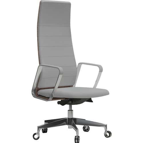 Fauteuil de direction Directa avec dossier haut - Quadrifoglio