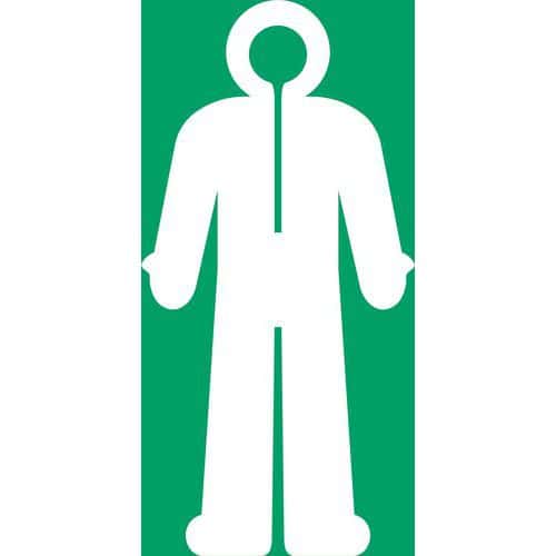 Pictogram Overlevingskleding