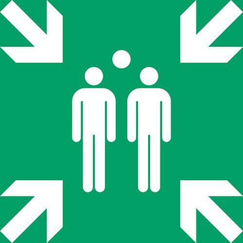 Pictogram Verzamelplaats