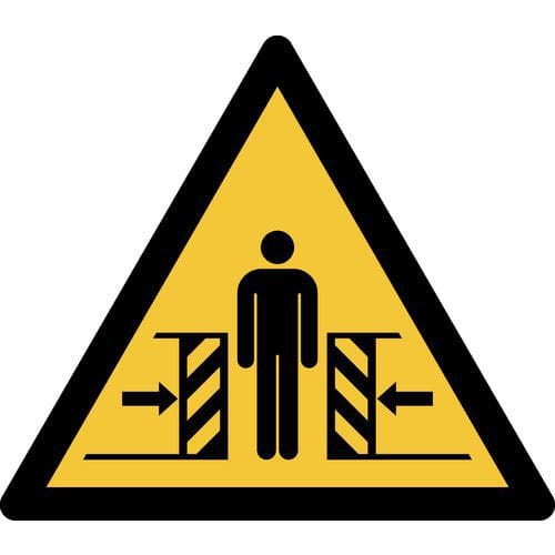 Pictogram Waarschuwing: knelgevaar