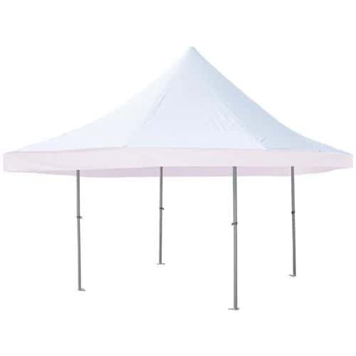 Tente parapluie de réception alu type buvette 4,7x4,7m - Furnitrade