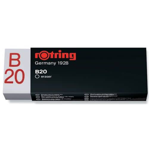 Gomme Rapid-Eraser B20 - Lot de 20 - rOtring®